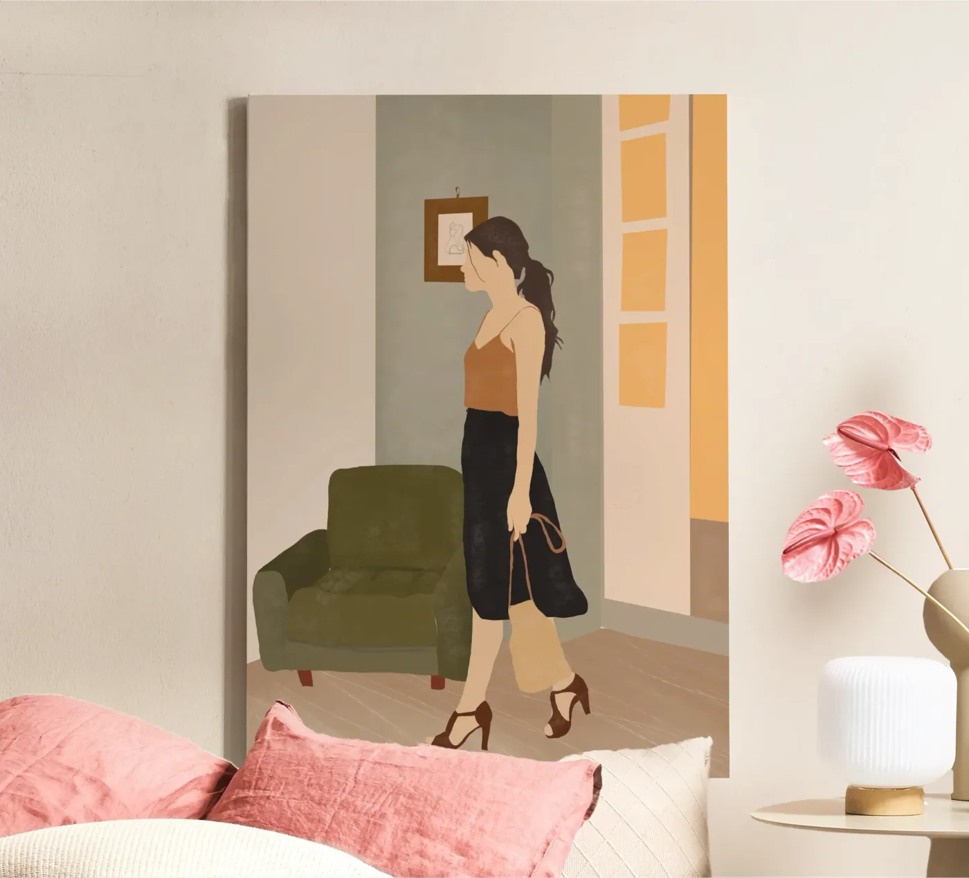 Step Out canvas by LeaDArt