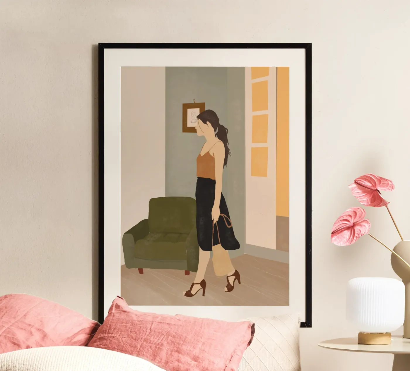 Step Out Poster von LeaDArt