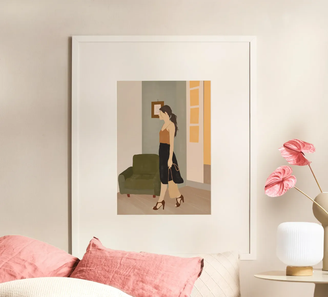 Uscire poster da LeaDArt