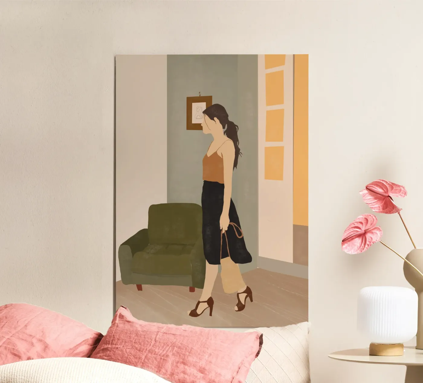 Step Out Poster von LeaDArt