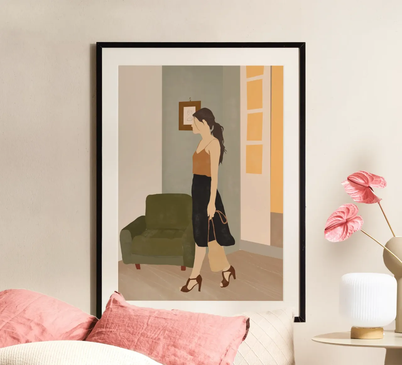 Uscire poster da LeaDArt