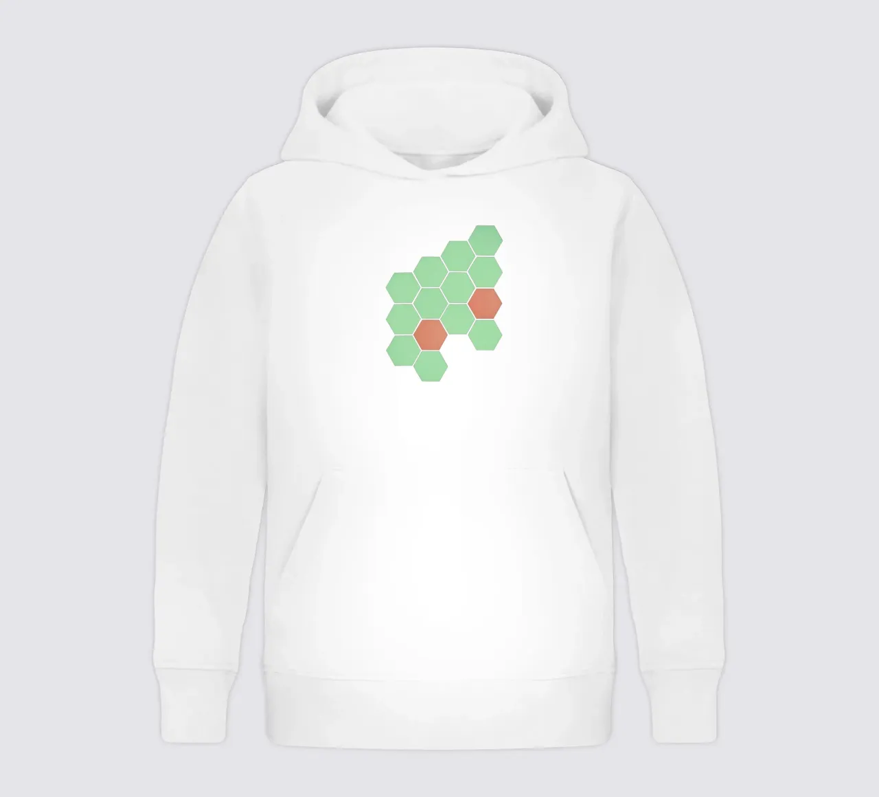 Minze Wabe Kinder Hoodie von Cassia Beck Collage
