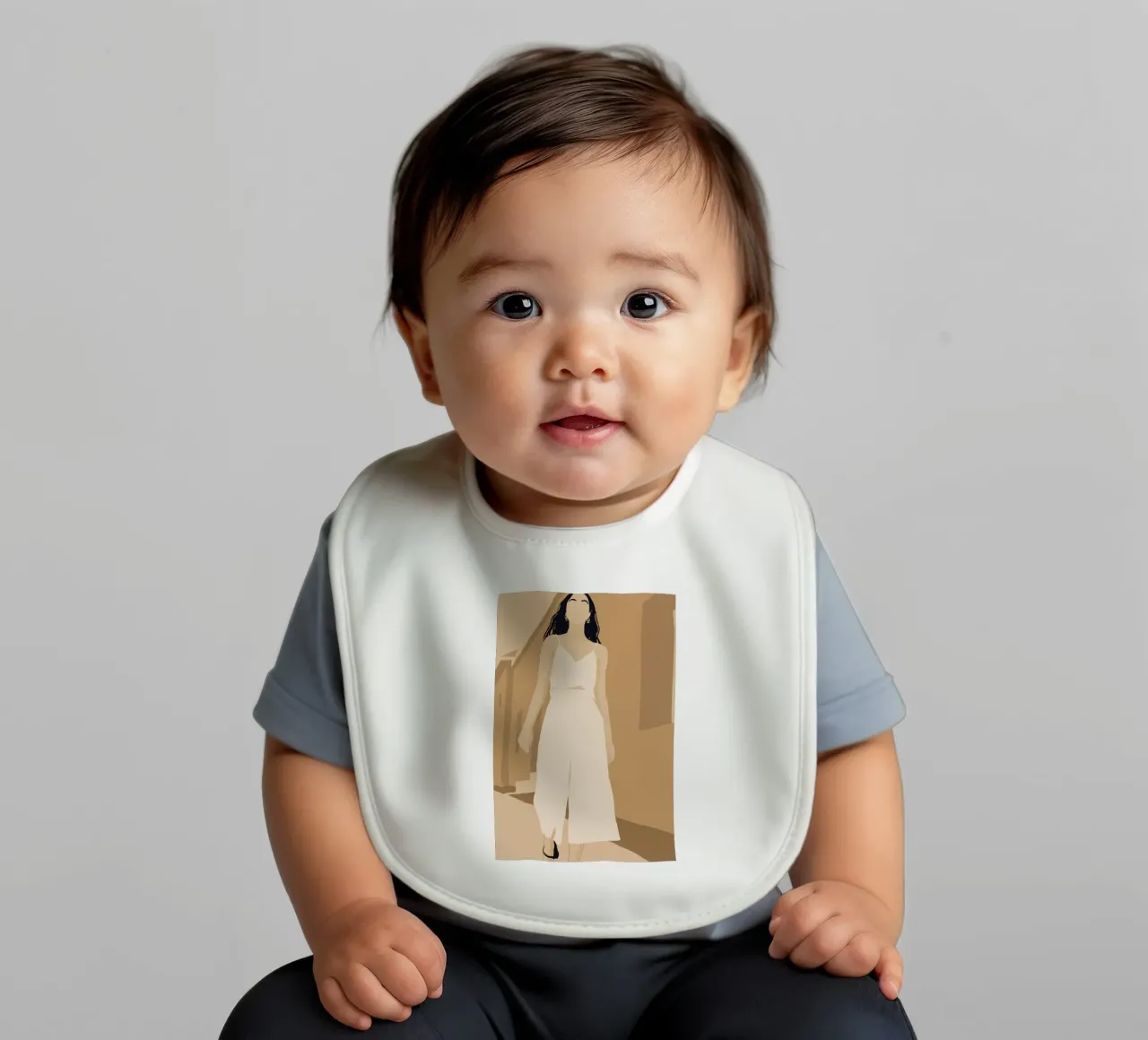 Light Steps Babylätzchen von LeaDArt