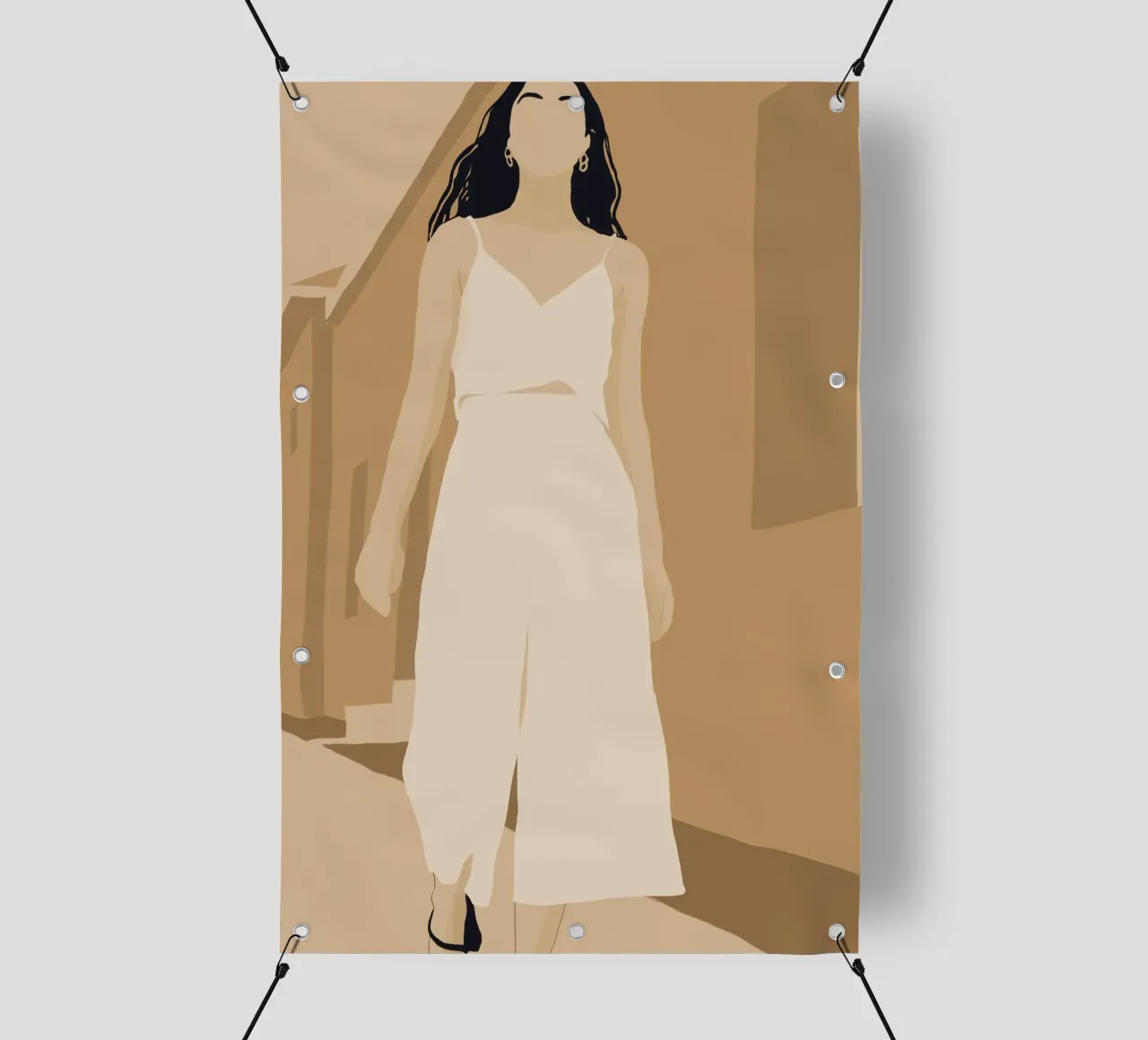Passi di luce telo in pvc da LeaDArt