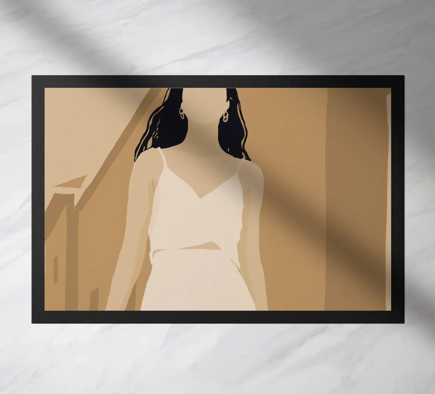 Light Steps Fußmatte von LeaDArt