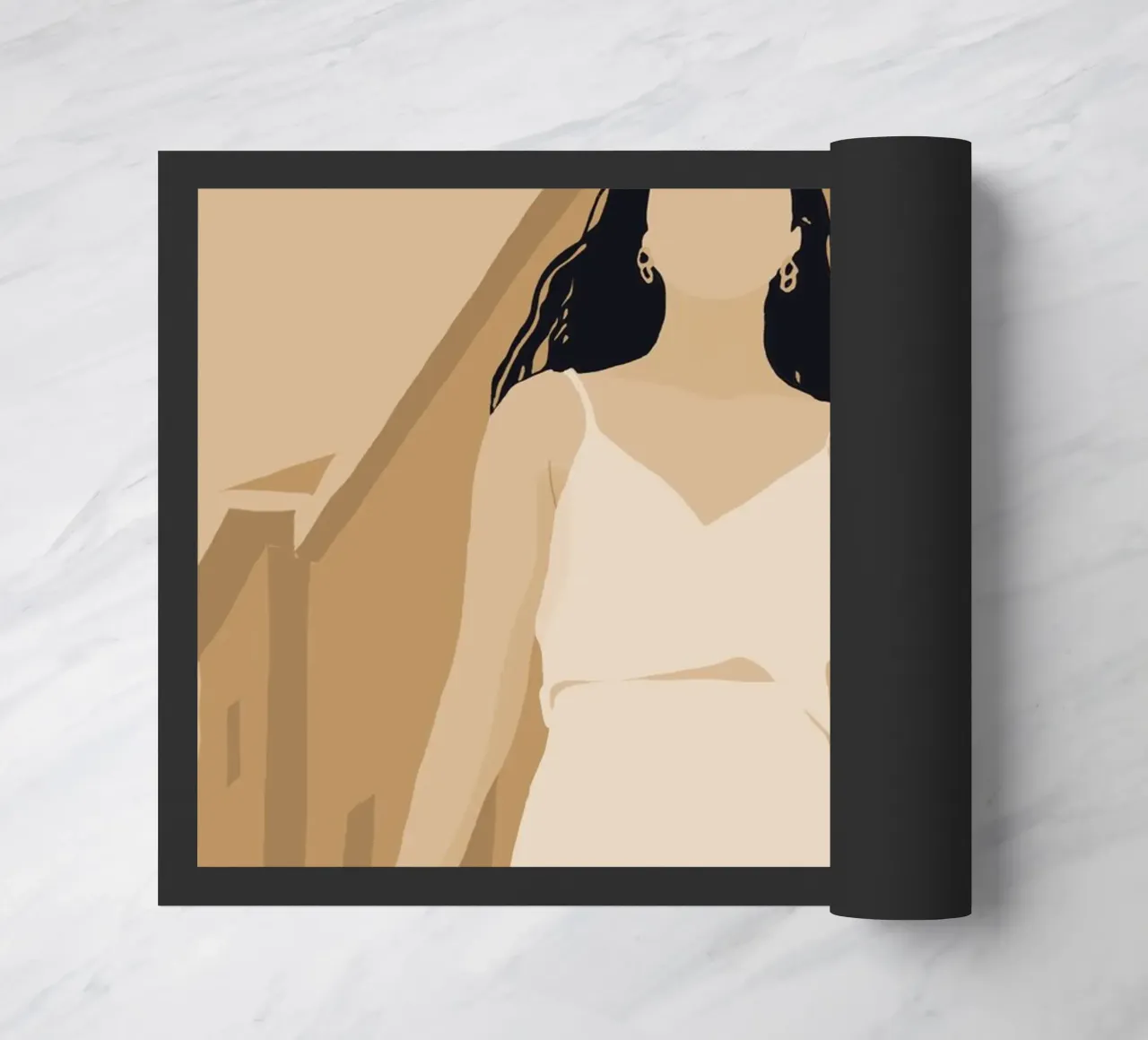 Passi di luce zerbino da LeaDArt