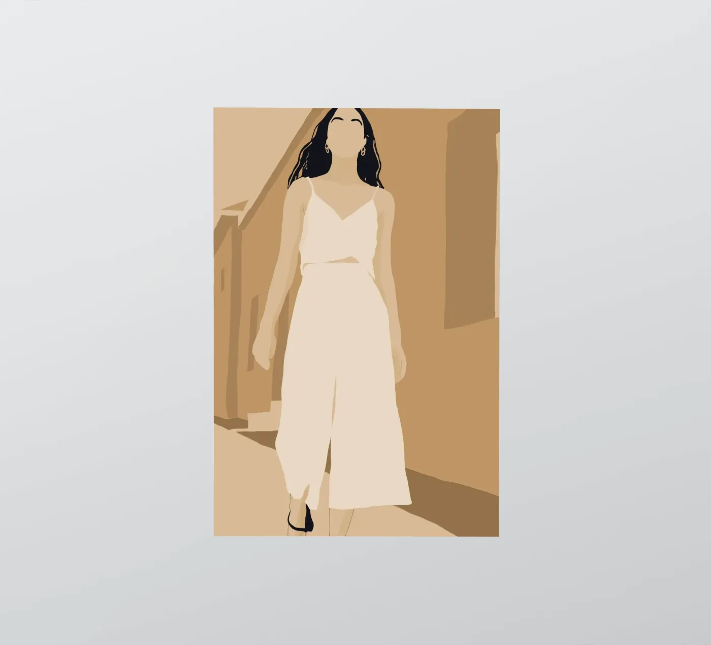 Lichte stappen sticker van LeaDArt