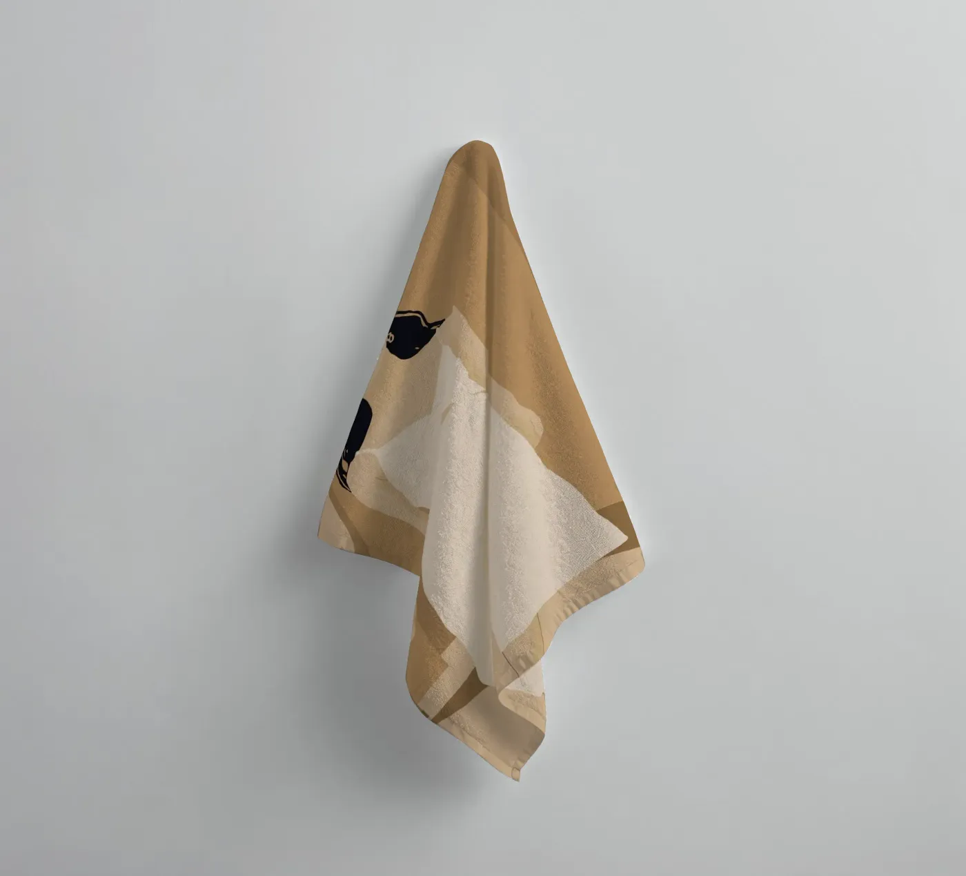 Lichte stappen badhanddoek van LeaDArt