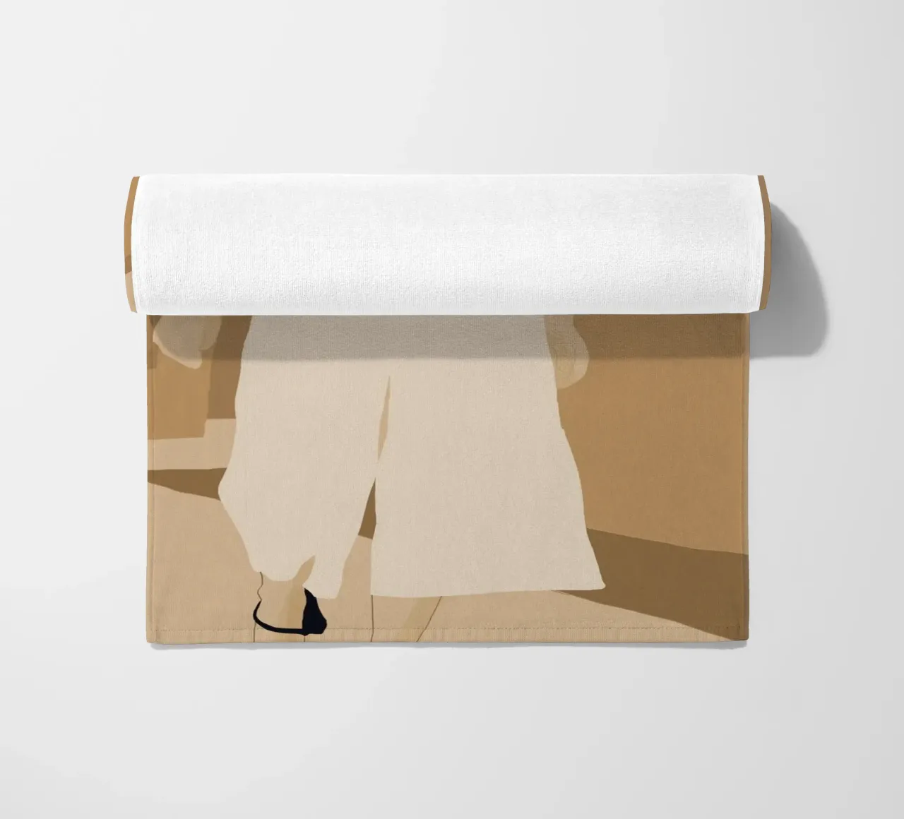 Lichte stappen strandhanddoek van LeaDArt