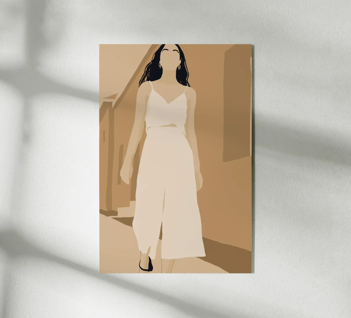 Leichte Schritte Acryl-Glas von LeaDArt