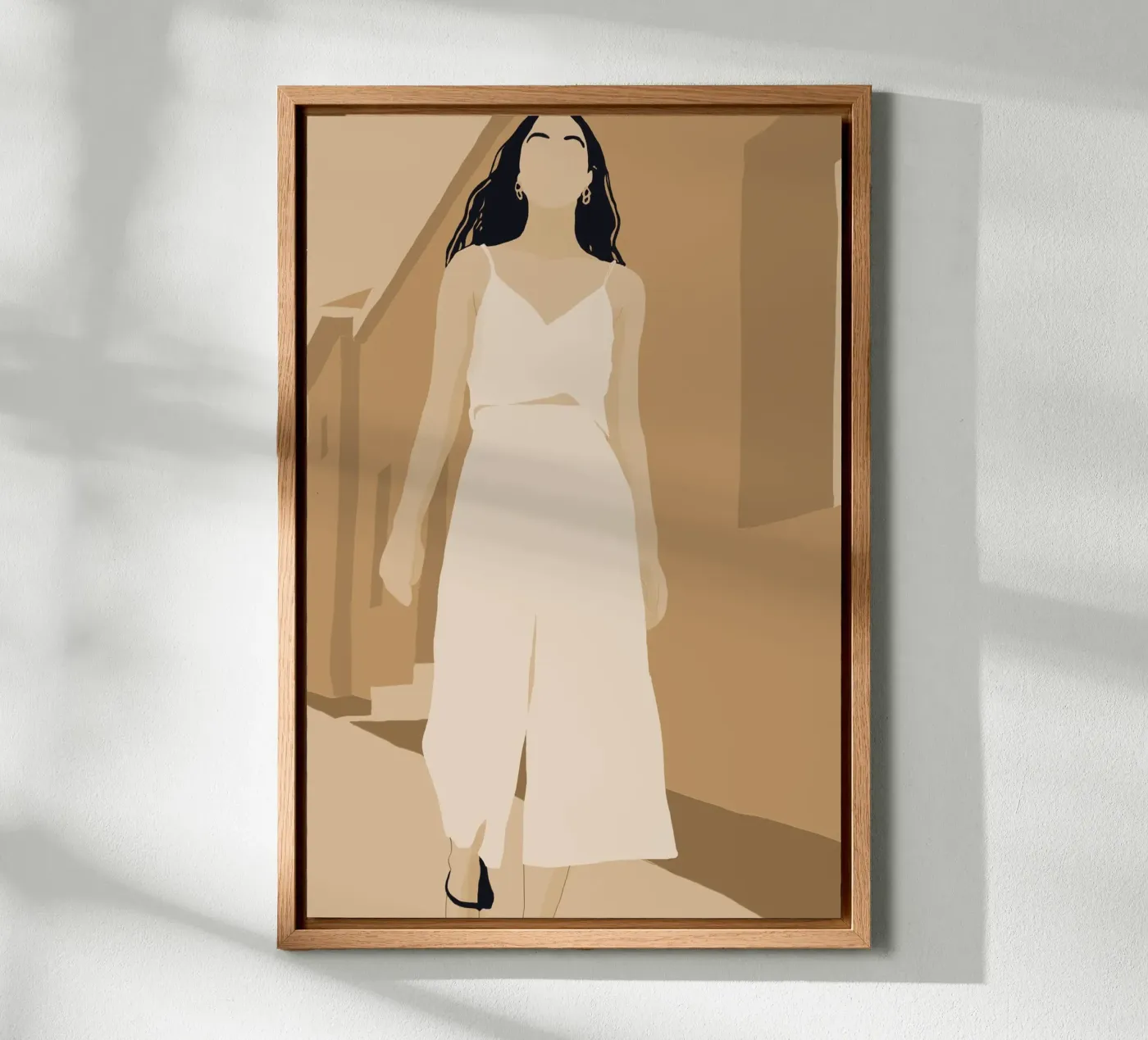 Light Steps forex-plaat van LeaDArt