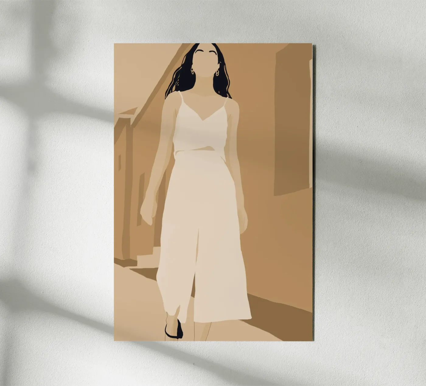 Light Steps forex-plaat van LeaDArt