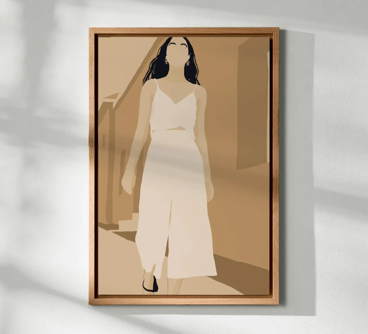 Light Steps canvas by LeaDArt