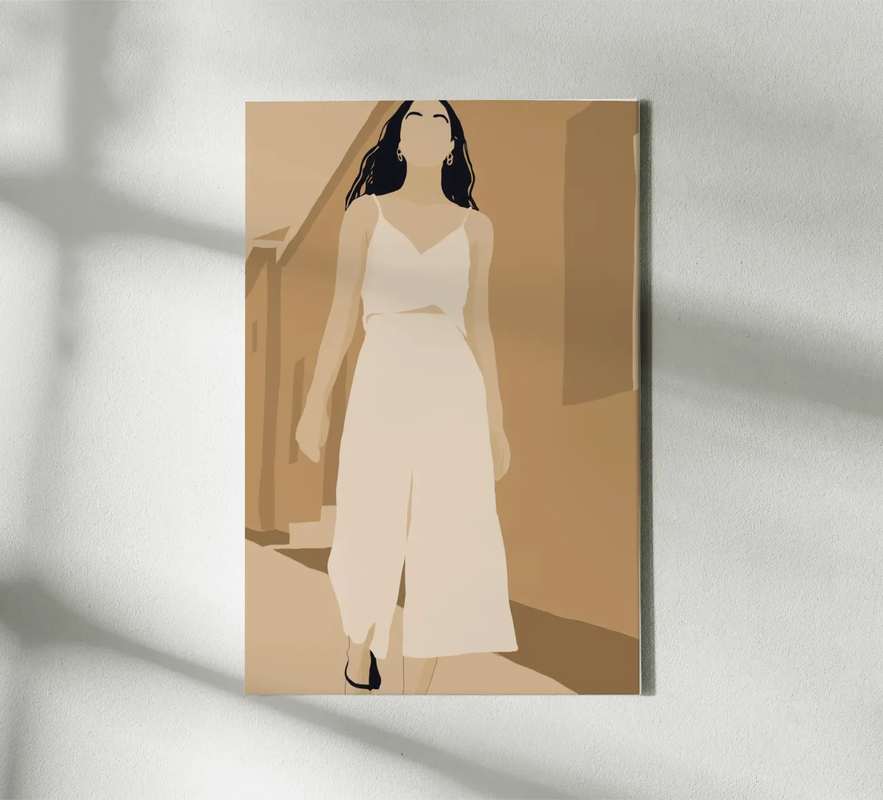 Light Steps canvas by LeaDArt