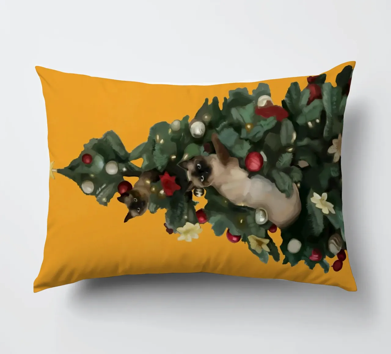 Feste feline cuscino da Verse