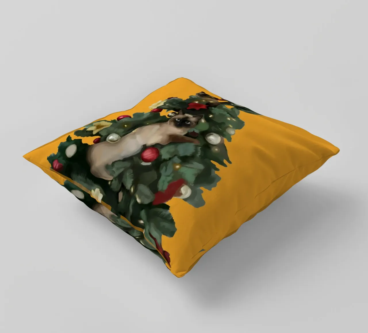 Feste feline cuscino da Verse
