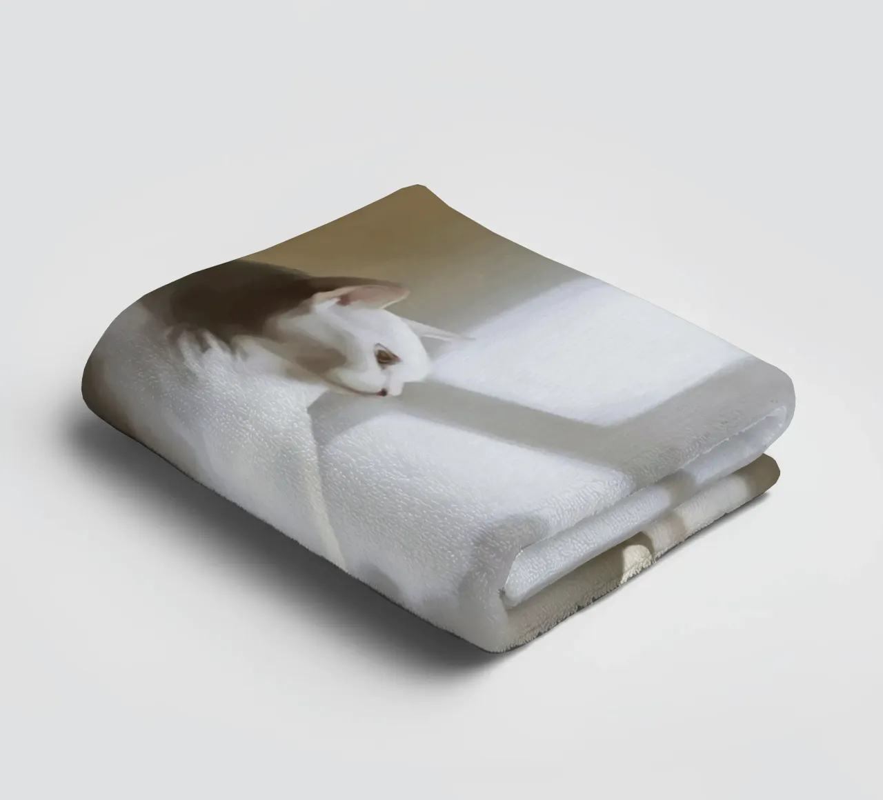 Harmonie dans la lumière du matin serviette de bain de Verse