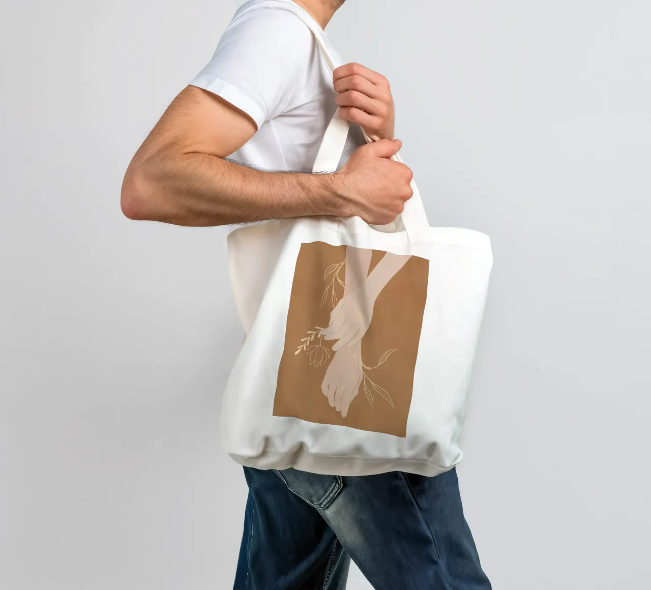 Soft Hold Jutebeutel von LeaDArt
