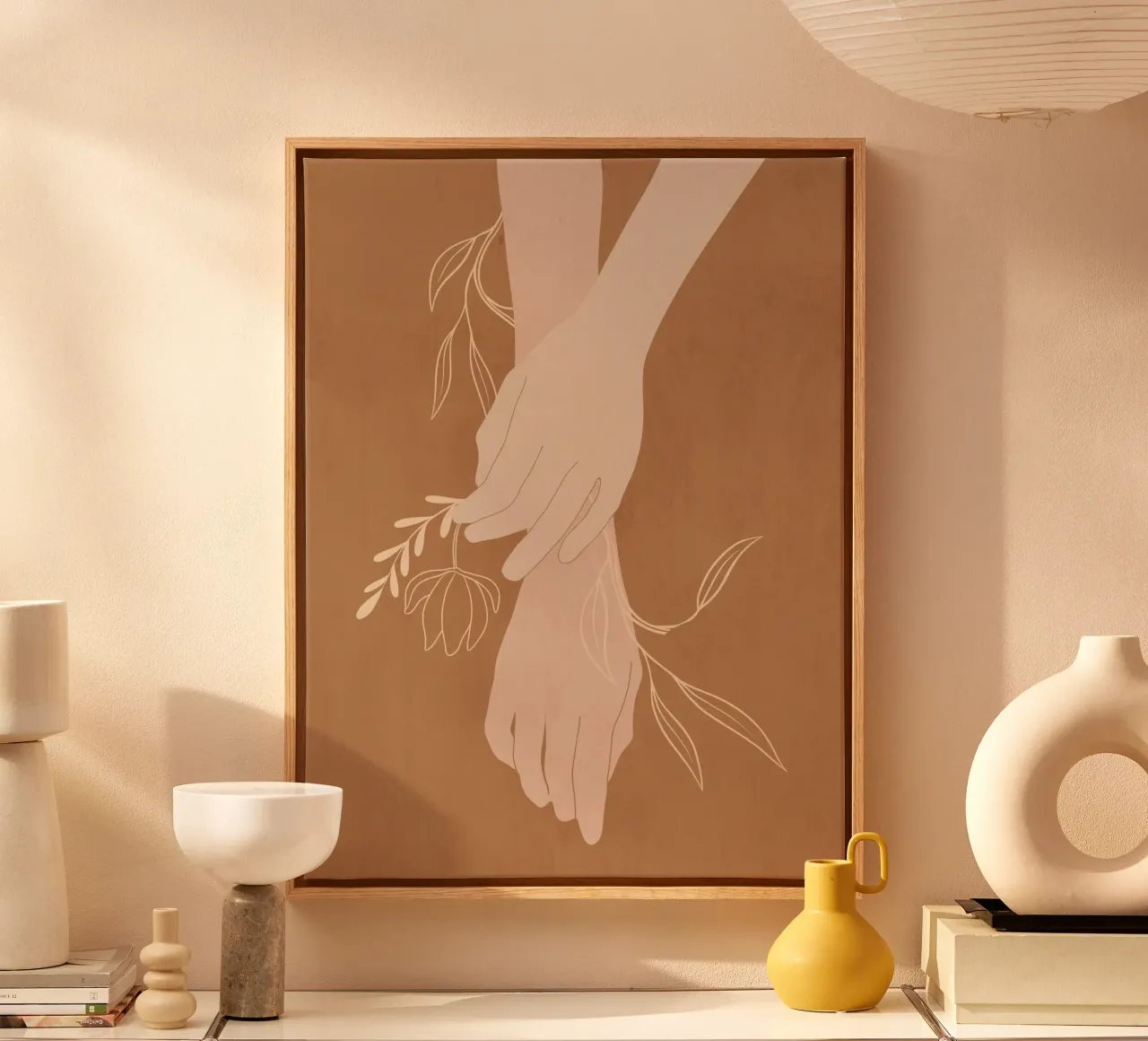Soft Hold canvas by LeaDArt