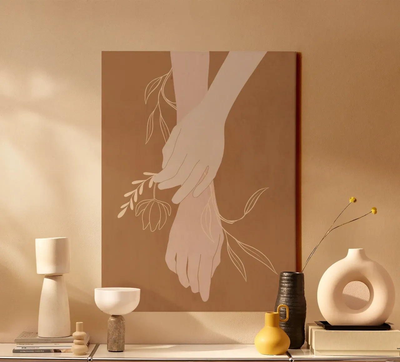 Soft Hold canvas by LeaDArt