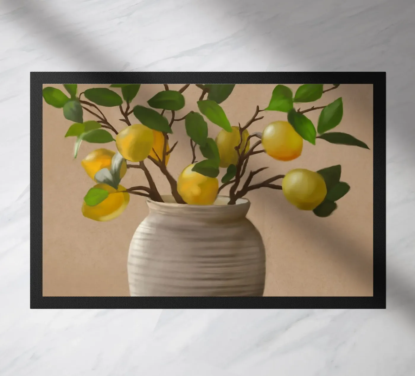 Lemons doormat by Verse