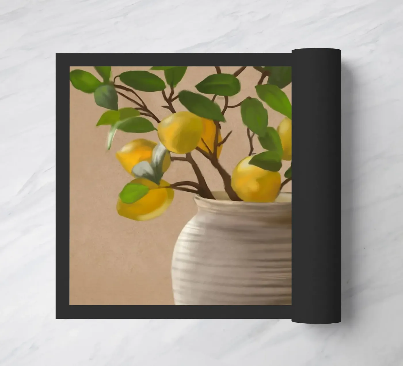 Lemons doormat by Verse