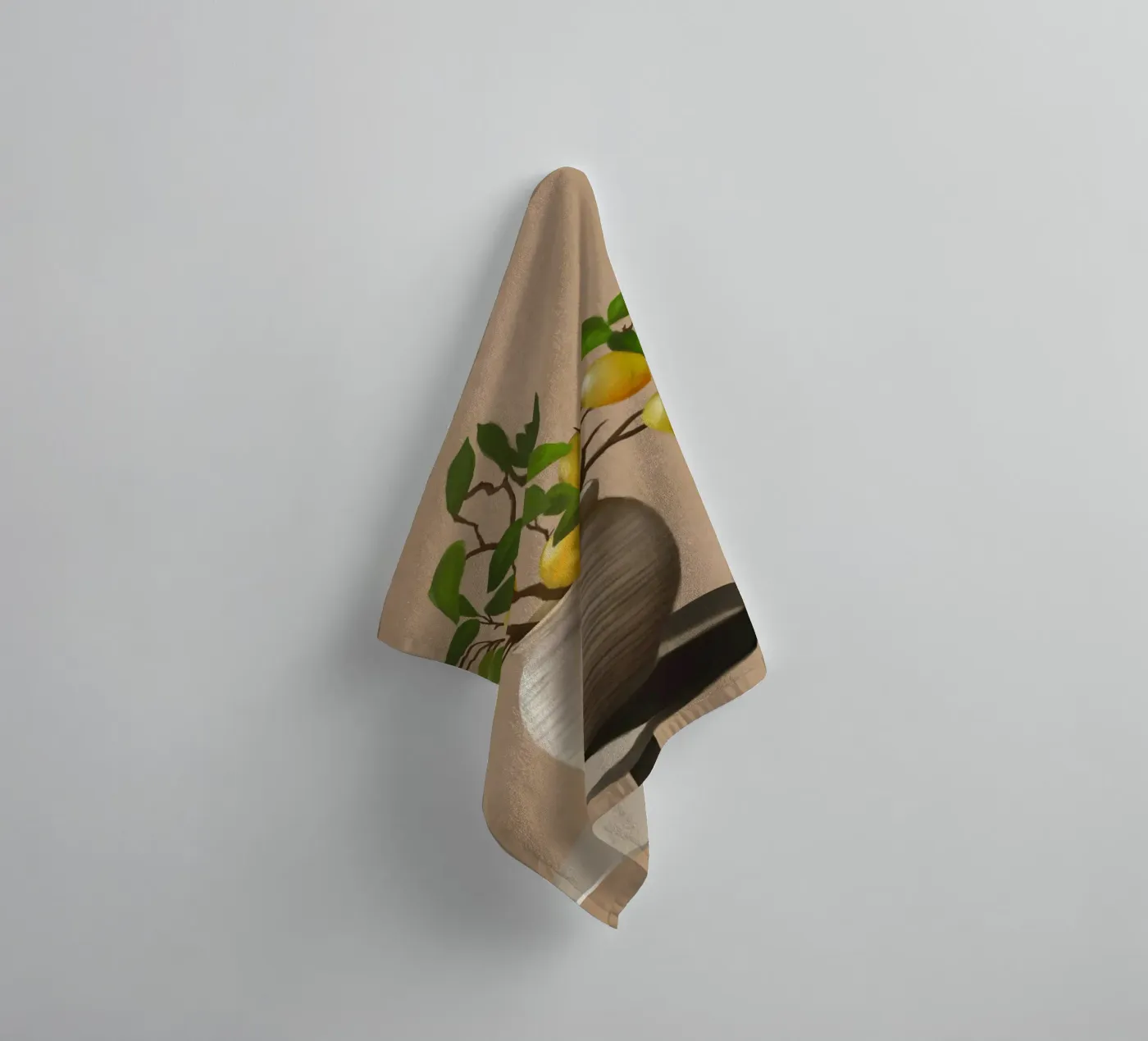 Lemons towel by Verse