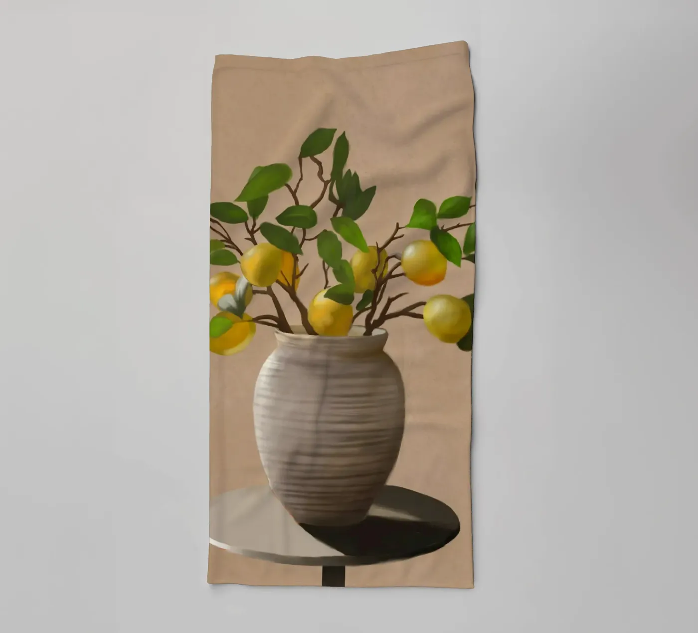 Lemons towel by Verse