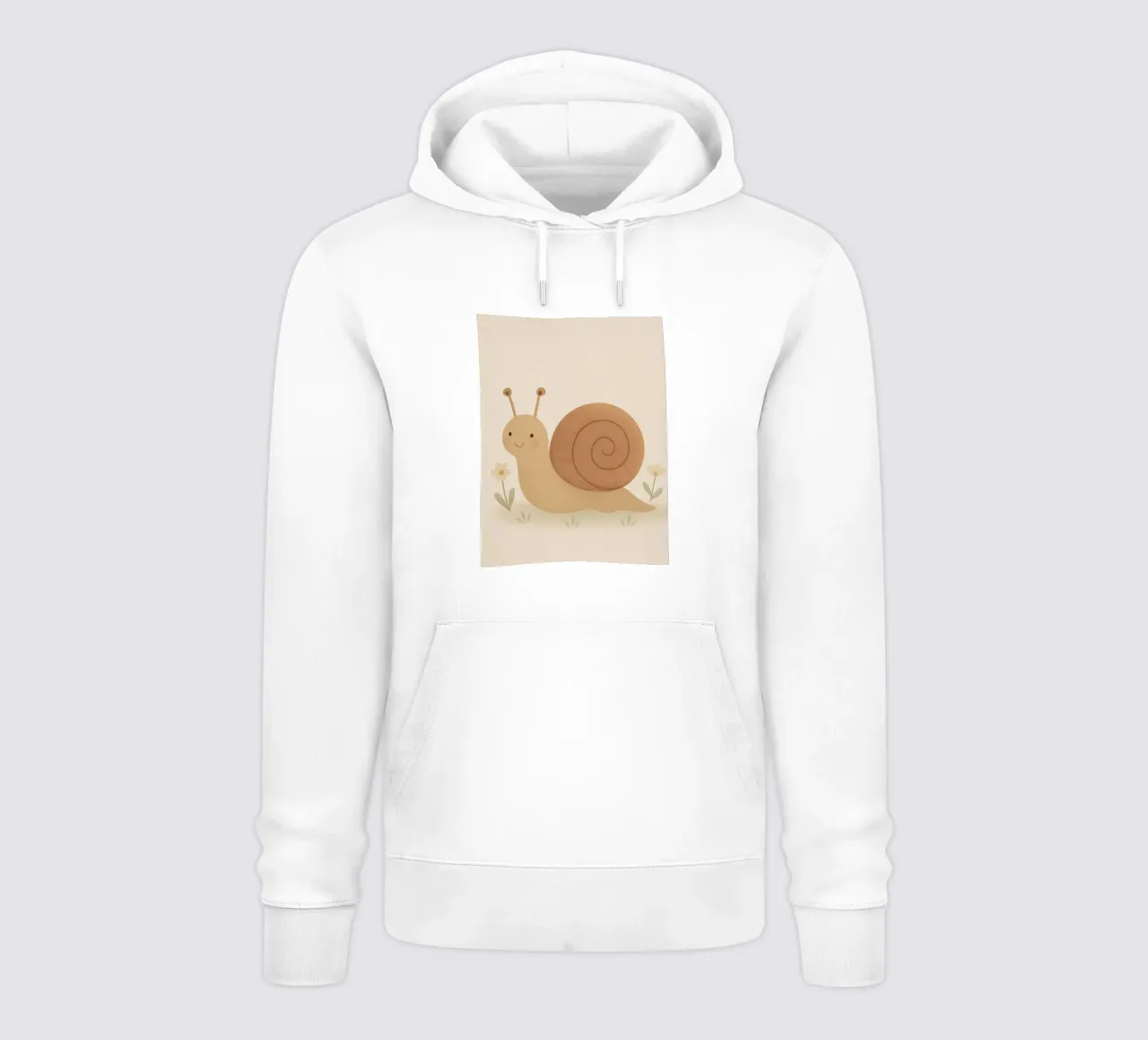 Gentle Snail felpa con cappuccio da Attaboy Dsgn
