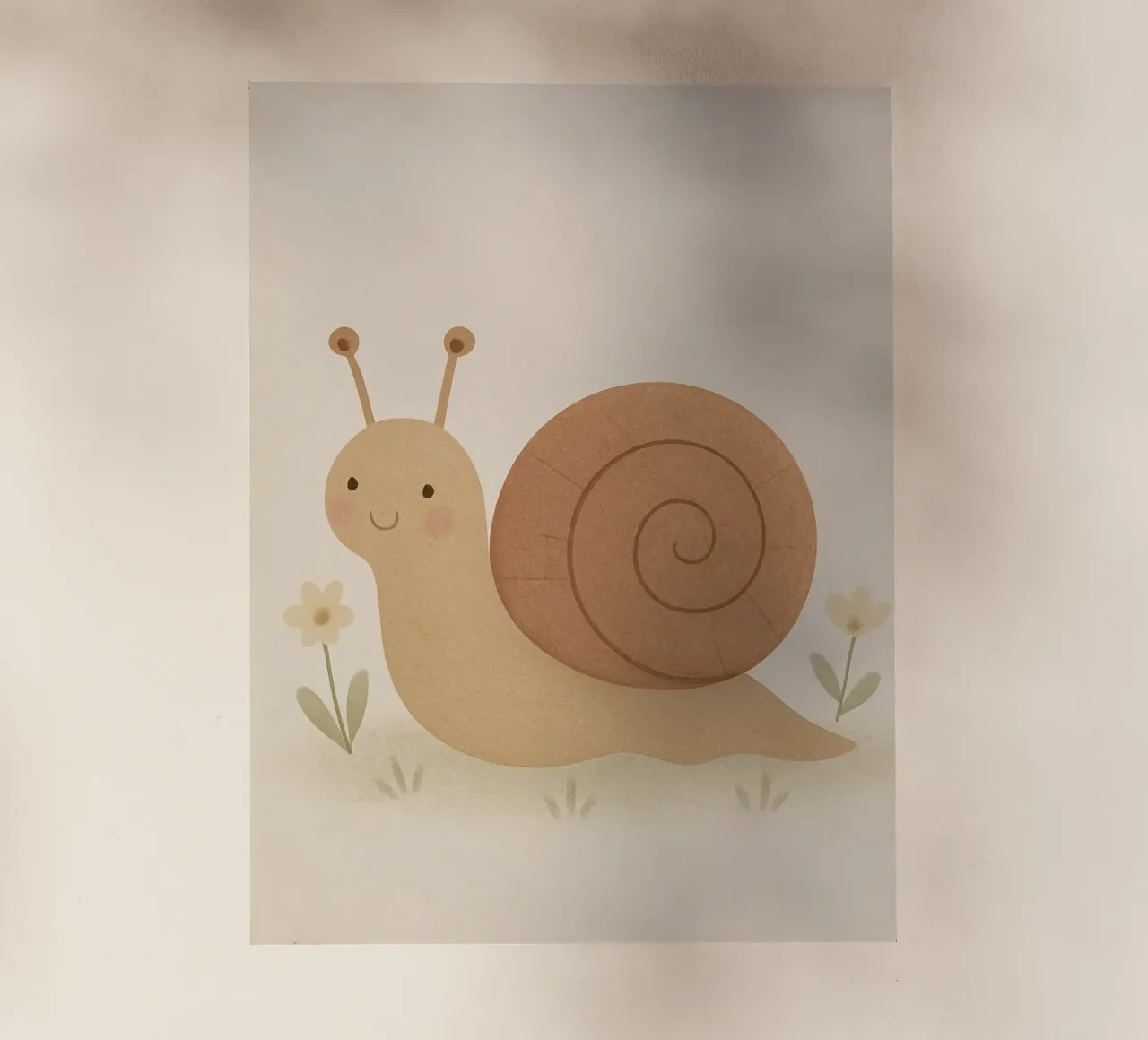 Gentle Snail pellicola backlit da Attaboy Dsgn