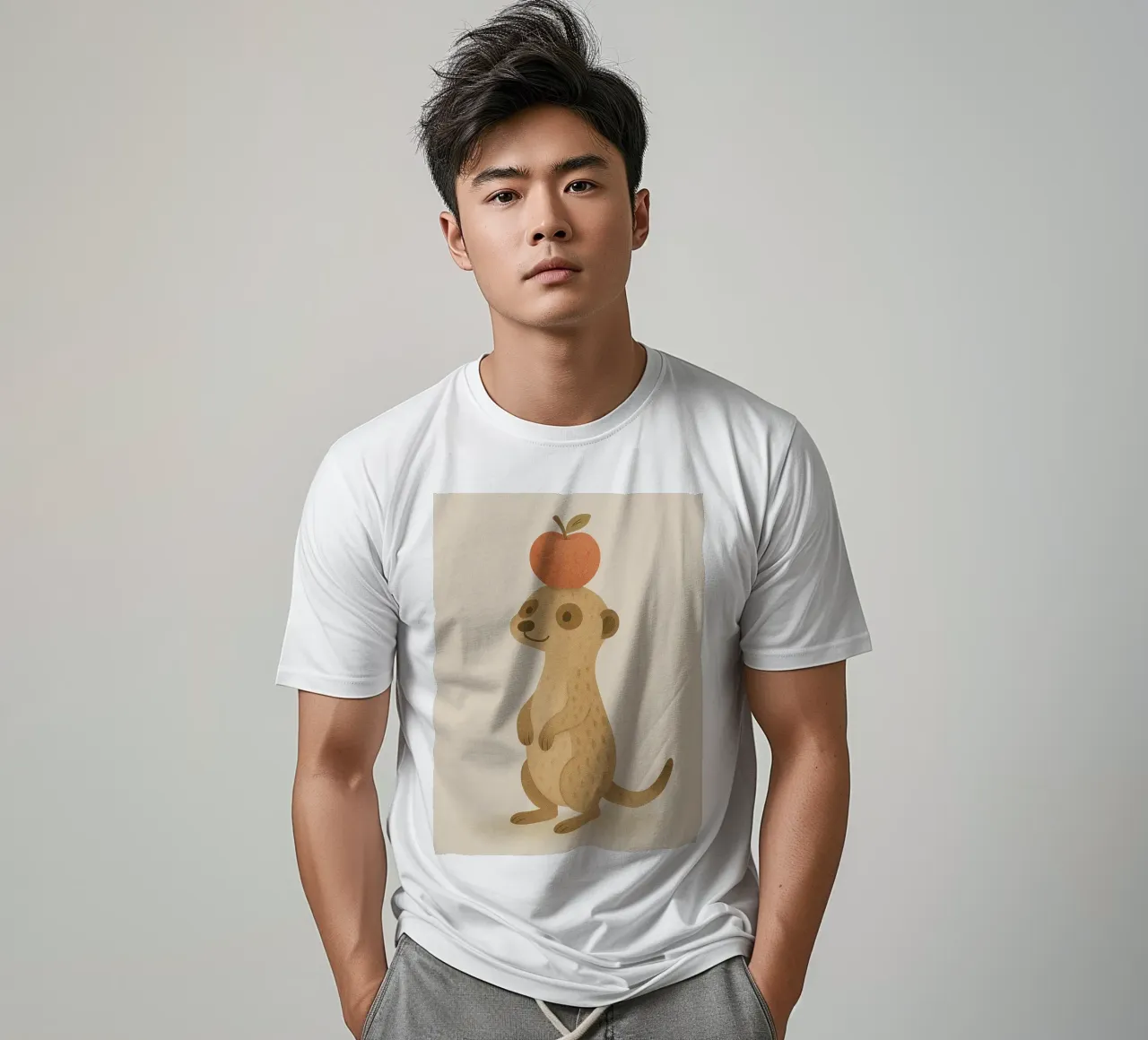 Cute Meerkat t-shirt by Attaboy Dsgn