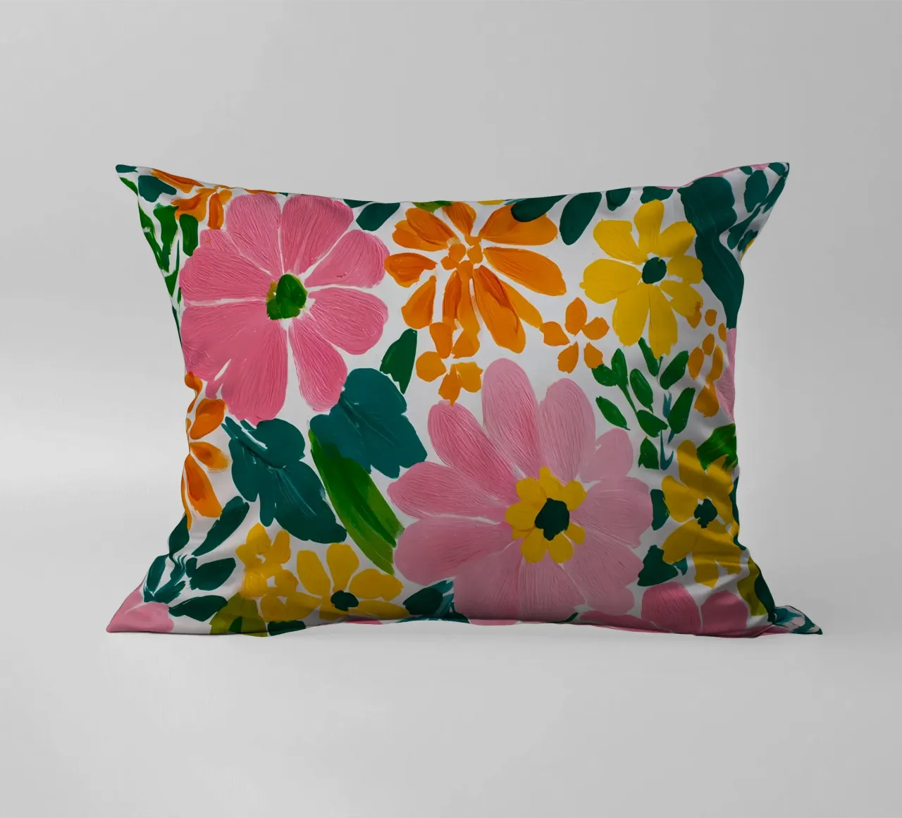 Fiori colorati cuscino da IamHomeStudio
