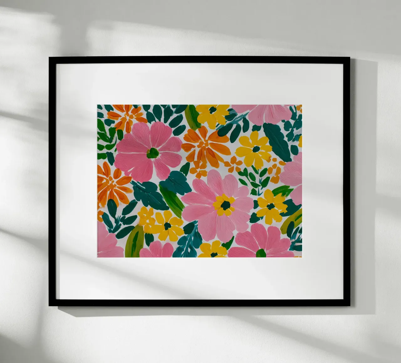 Fiori colorati carta hahnemühle da IamHomeStudio