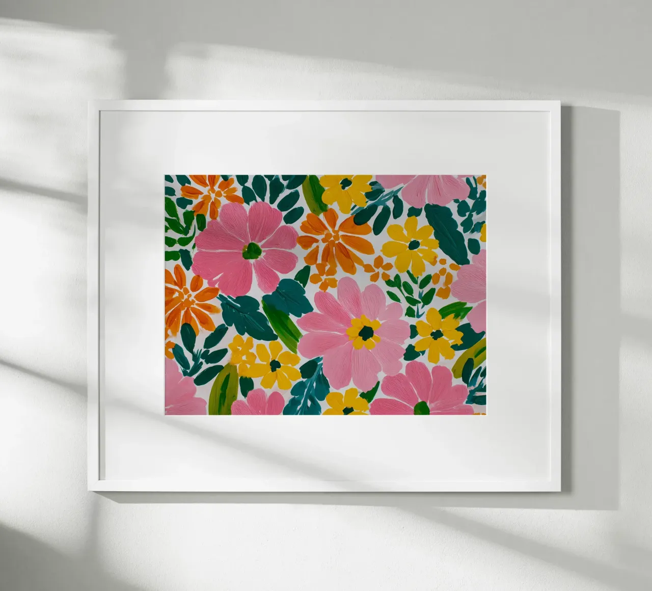 Fiori colorati carta hahnemühle da IamHomeStudio