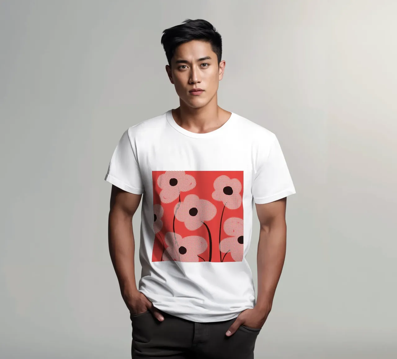 Audace in fiore t-shirt da LeaDArt