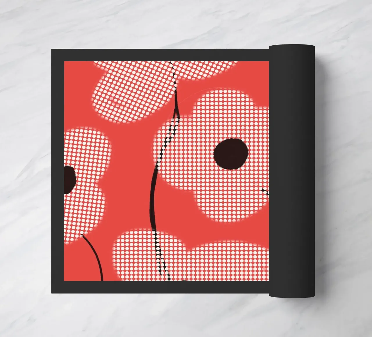 Audace in fiore zerbino da LeaDArt