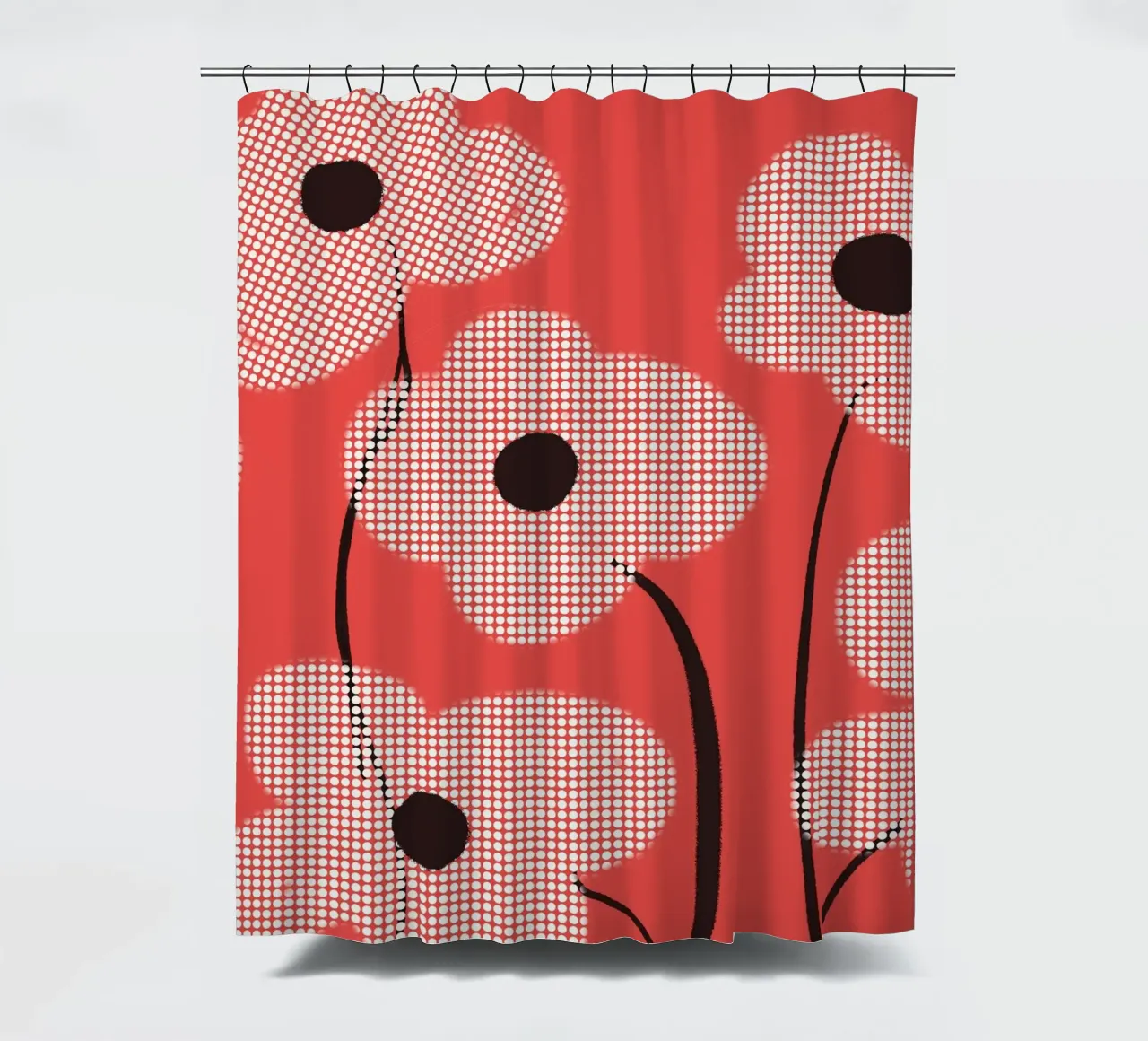 Audace in fiore tenda da doccia da LeaDArt