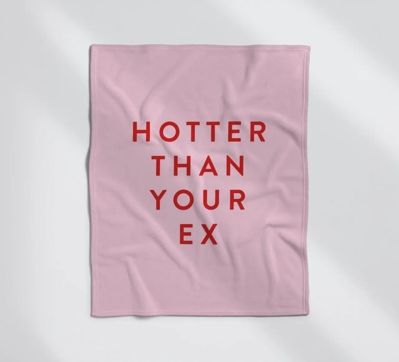 Hotter Than Your Ex fleece blanket by Ayleen