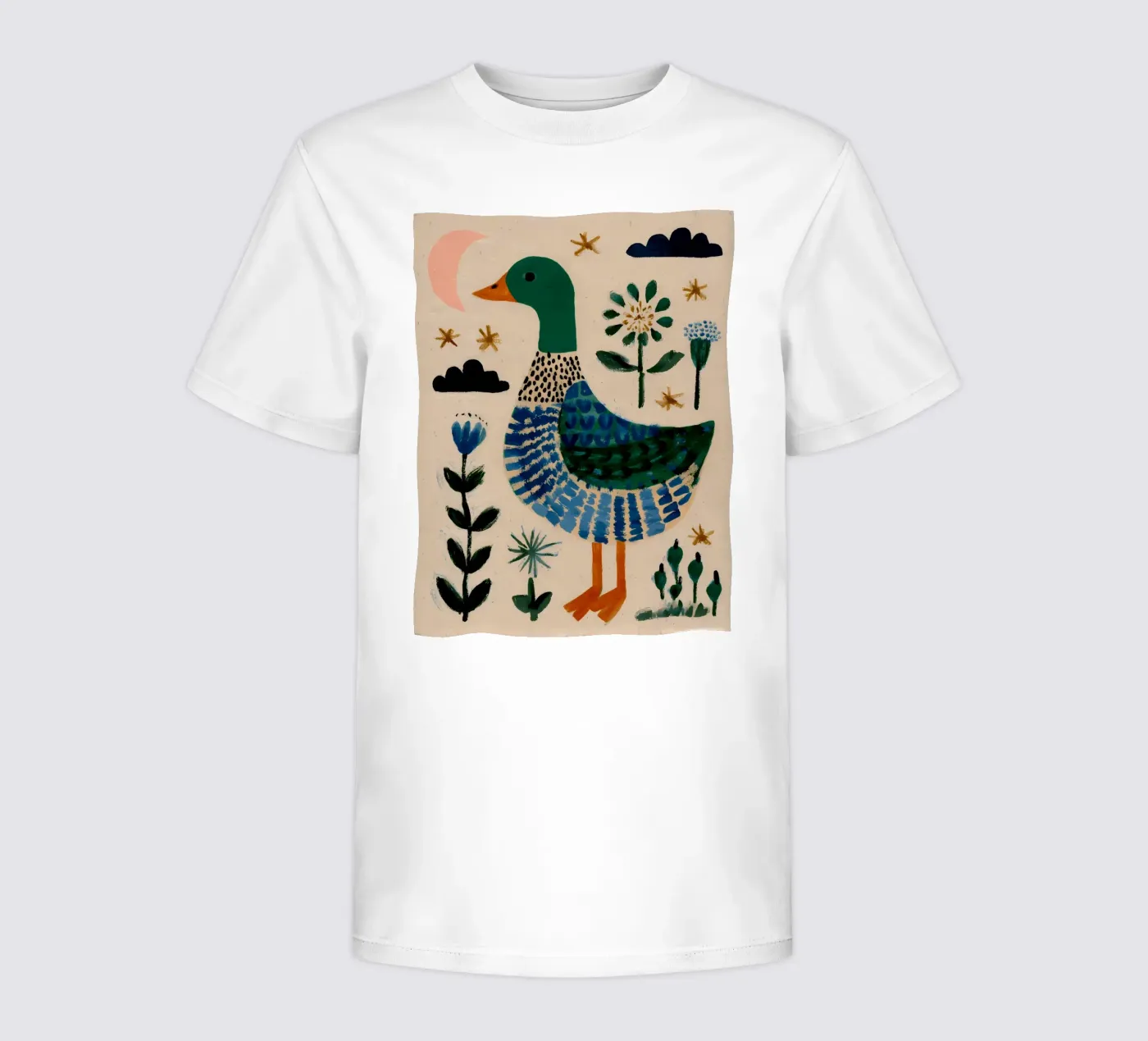Schattige Eend kinder t-shirt van IamHomeStudio