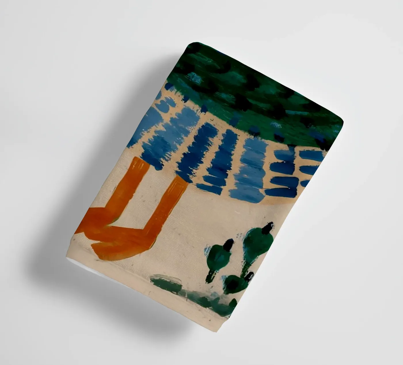 Schattige Eend badhanddoek van IamHomeStudio