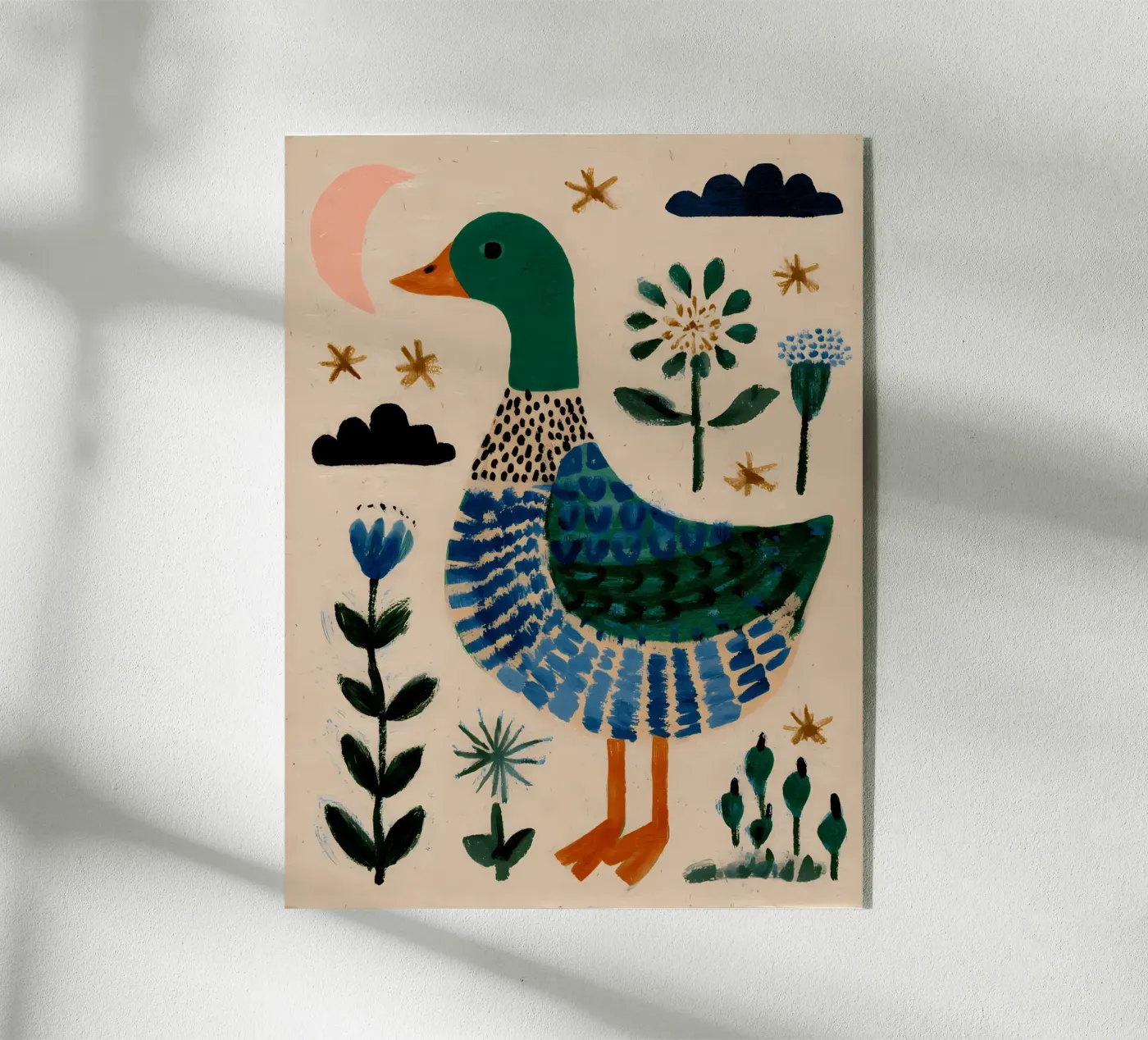 Cute Duck plexiglass da IamHomeStudio