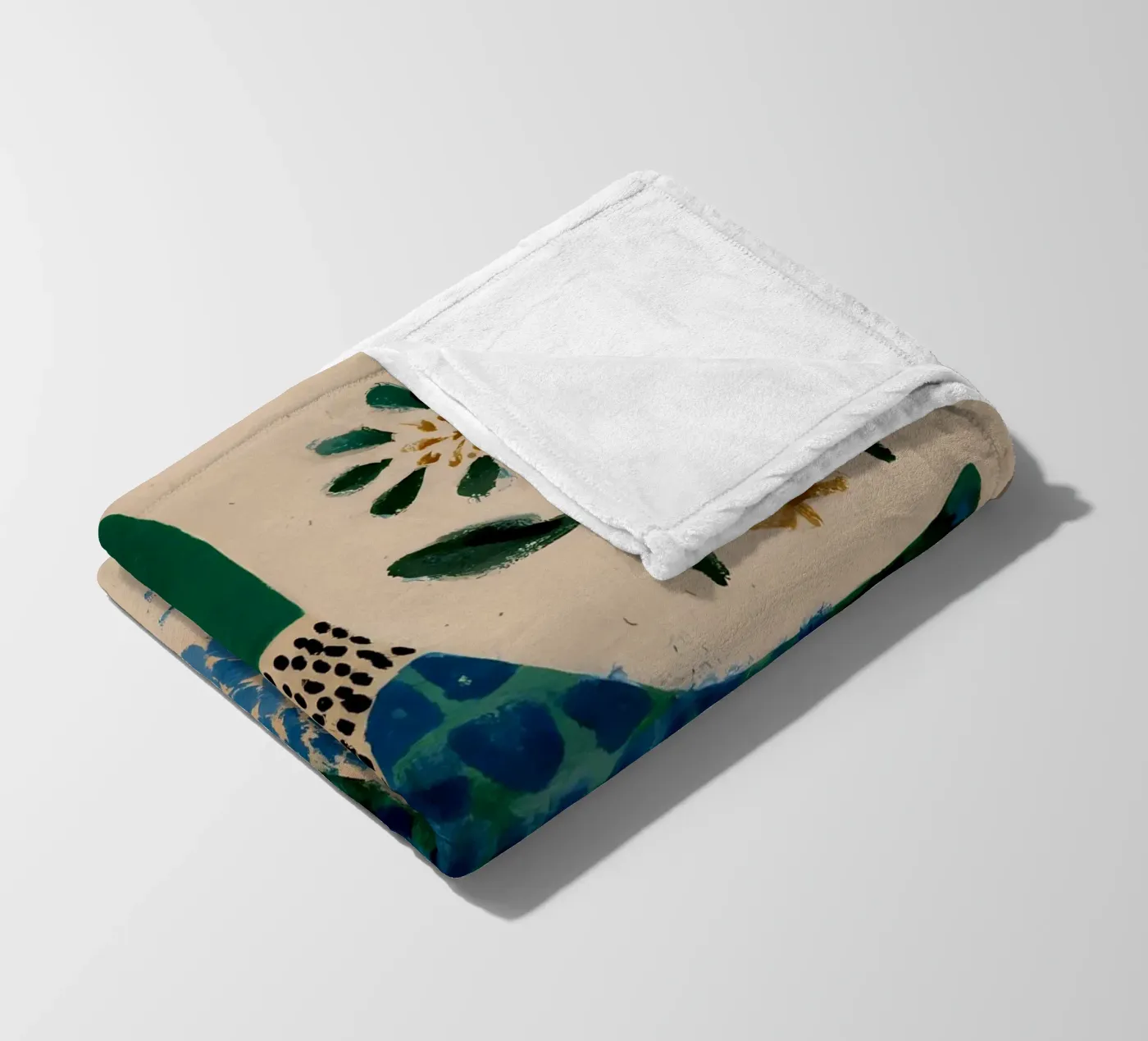 Cute Duck Fleecedecke von IamHomeStudio