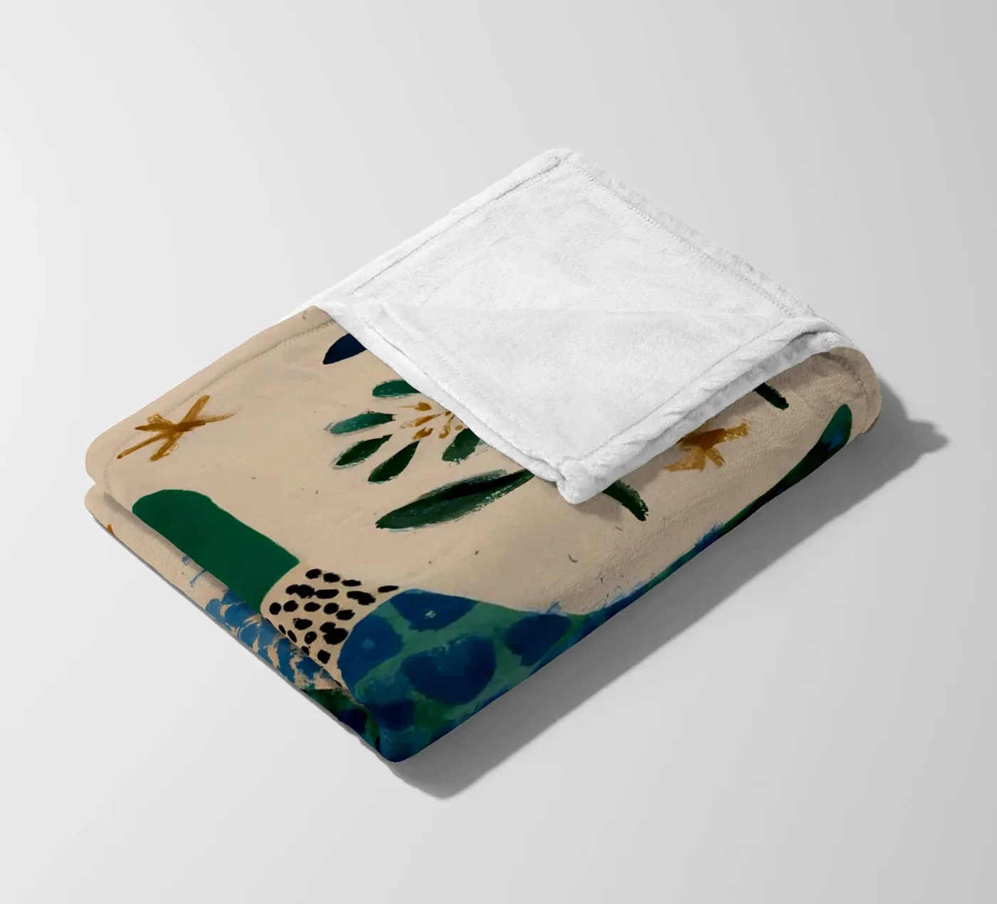 Cute Duck Fleecedecke von IamHomeStudio