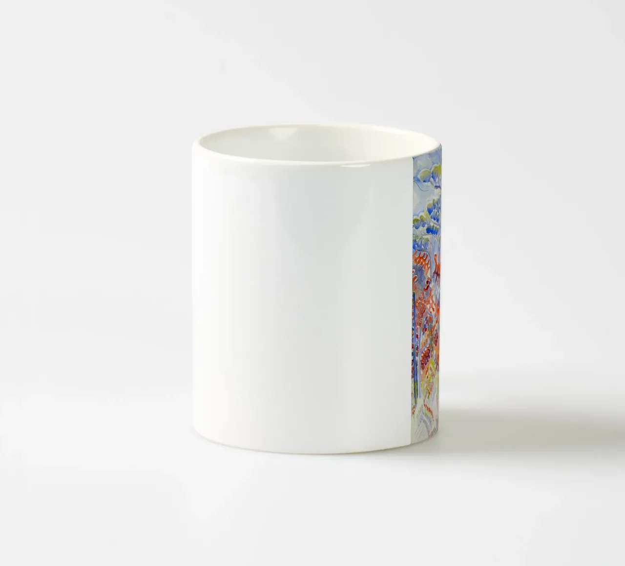Bosco d'autunno, 1942 tazza in ceramica da Damian Jackson