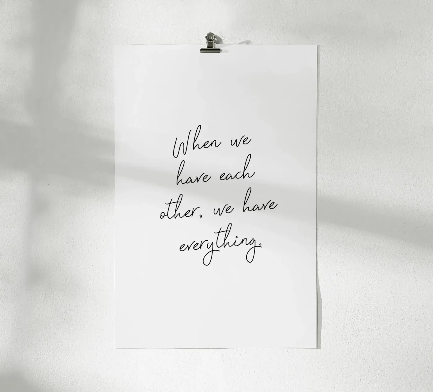 Wir haben alles Poster von Ayleen