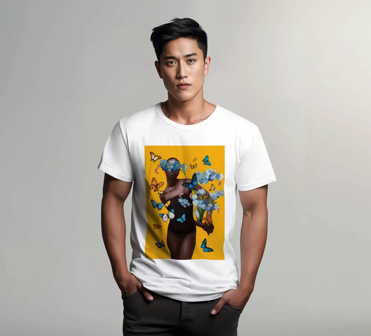 Blooming in Flight t-shirt da Nadjaa
