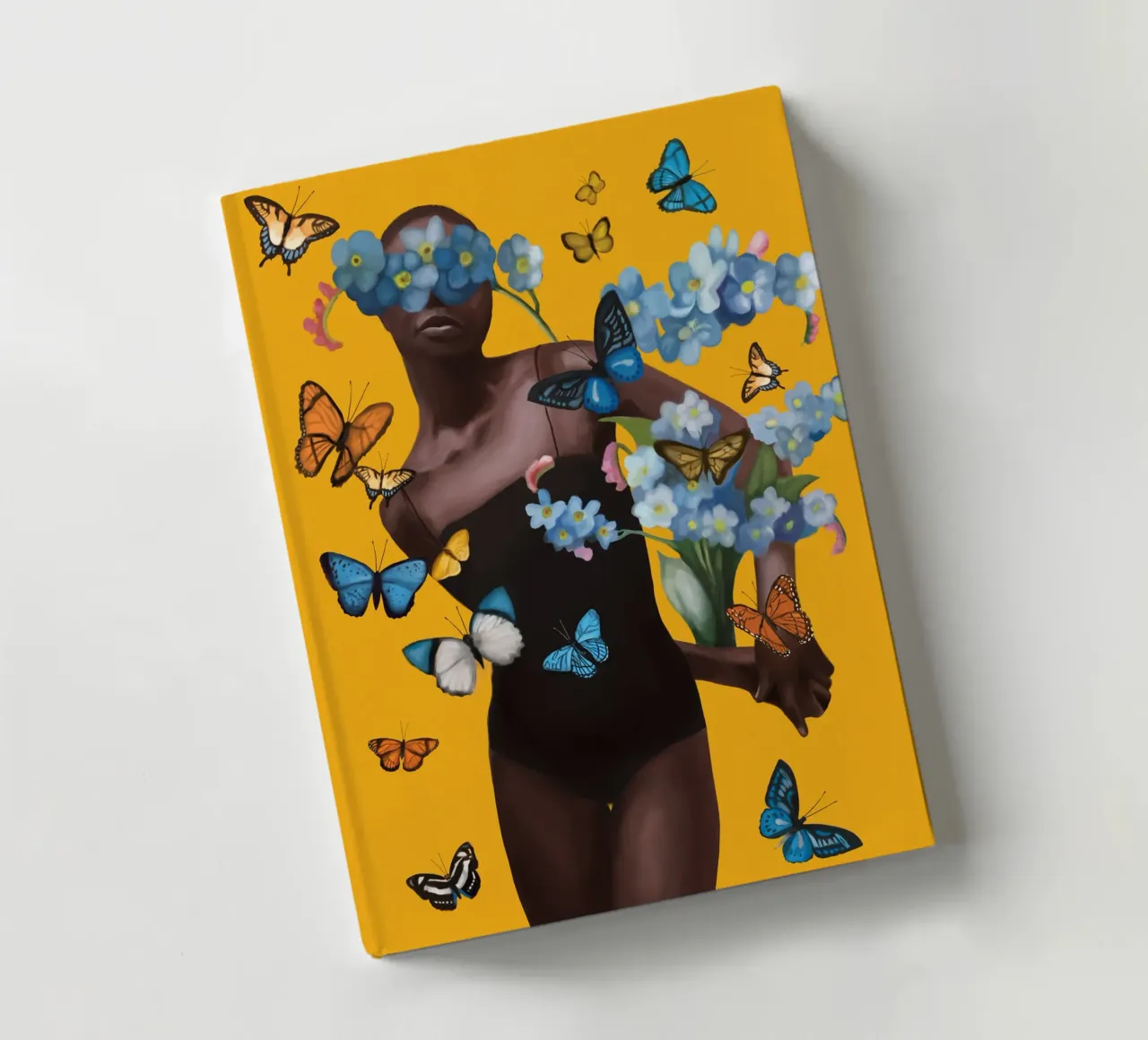 Blooming in Flight notebook by Nadjaa