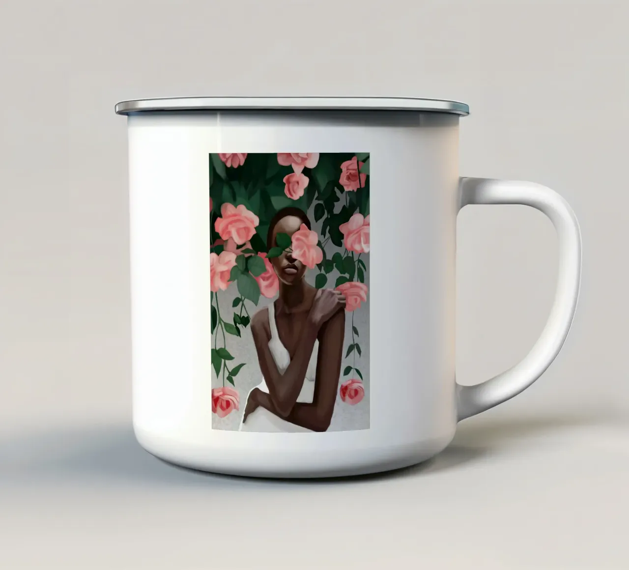 Whispers of Nature tazza in smalto da Nadjaa