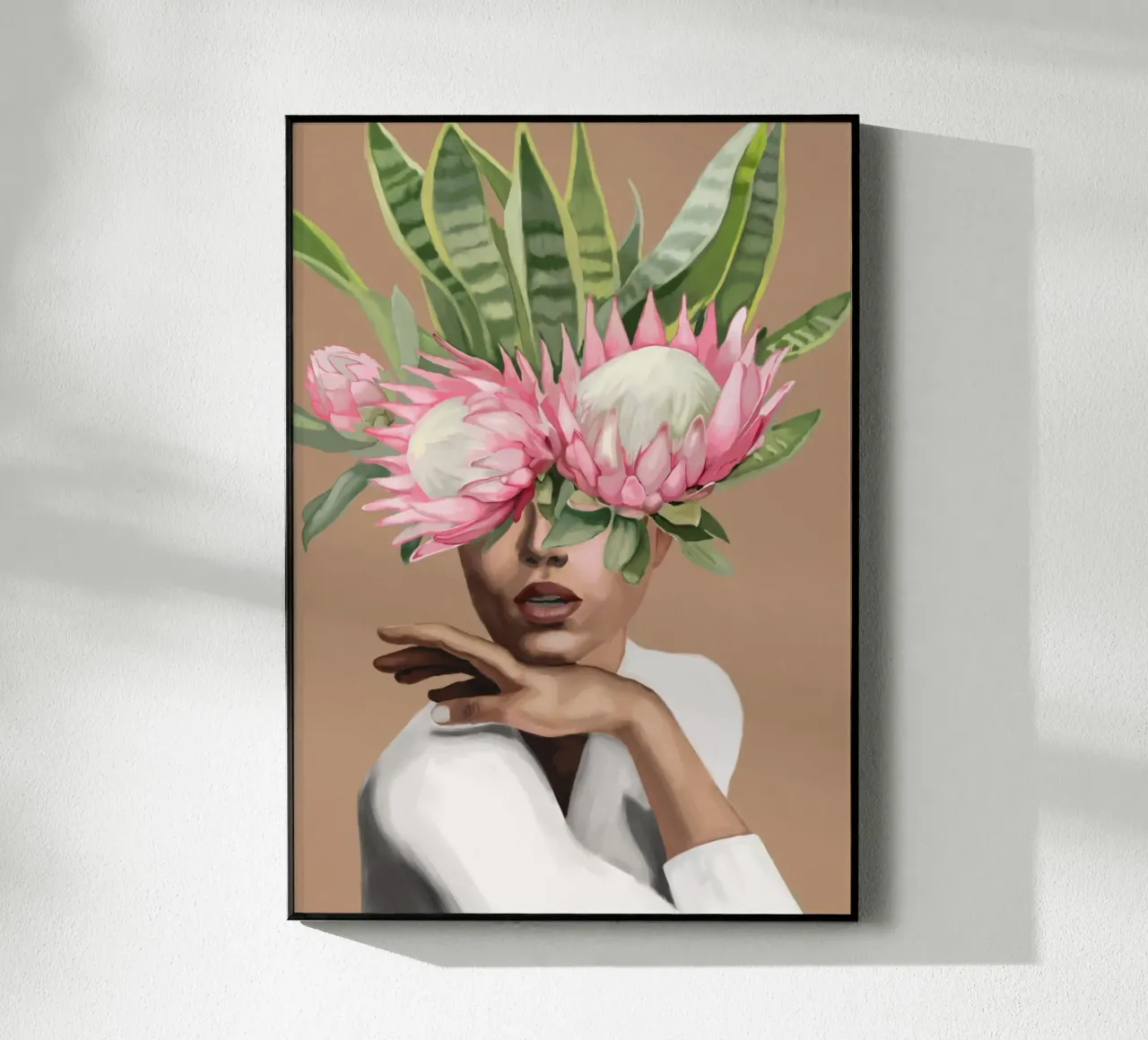 Floral Elegance plexiglass da Nadjaa