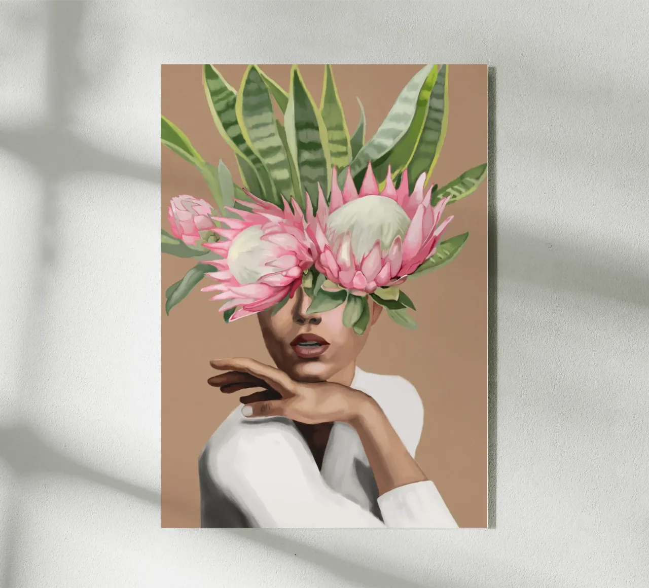 Floral Elegance plexiglass da Nadjaa